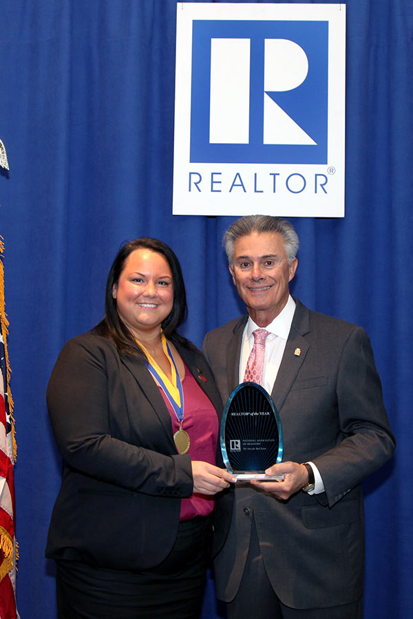 Long & Foster's Toni Carone was honored as the Realtor of the Year from the West Virginia Association of Realtors.