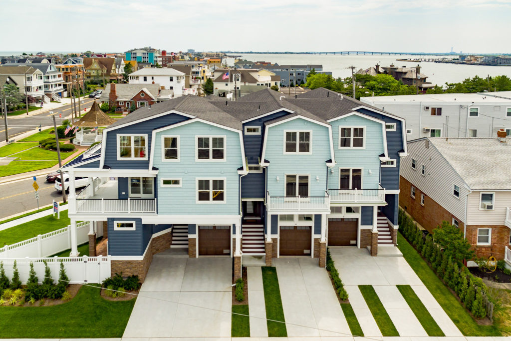 New Construction Townhomes Near Ocean & Bay Listed in Longport, New Jersey