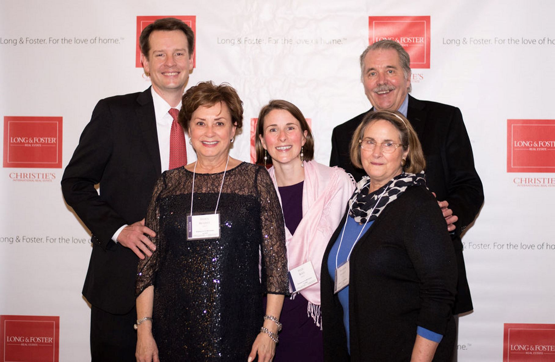 Left to right, Brian Haug, Dawn Bradley, Ellie Boyd, Marianne Donahue, and Jeff Donahue