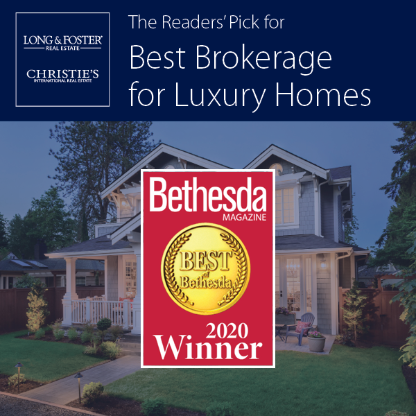 Best of Bethesda - Best Brokerage for Luxury Homes