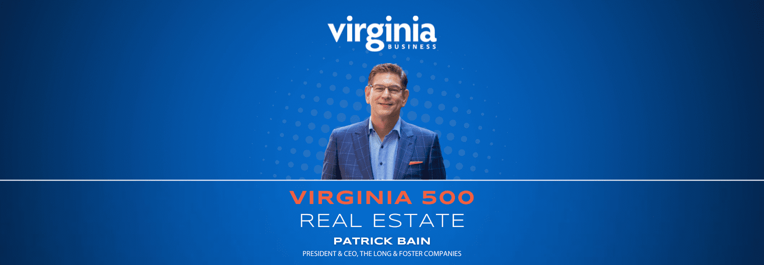 Patrick Bain was named to the 2025 Virginia 500 list