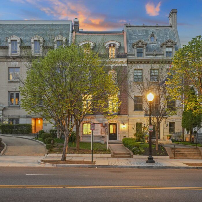 Leading Realtors Deborah and René Fonseca represented the buyers and sellers of 2211 Massachusetts Avenue in Washington, D.C., which sold for $7.25 million on Dec. 31, 2024.