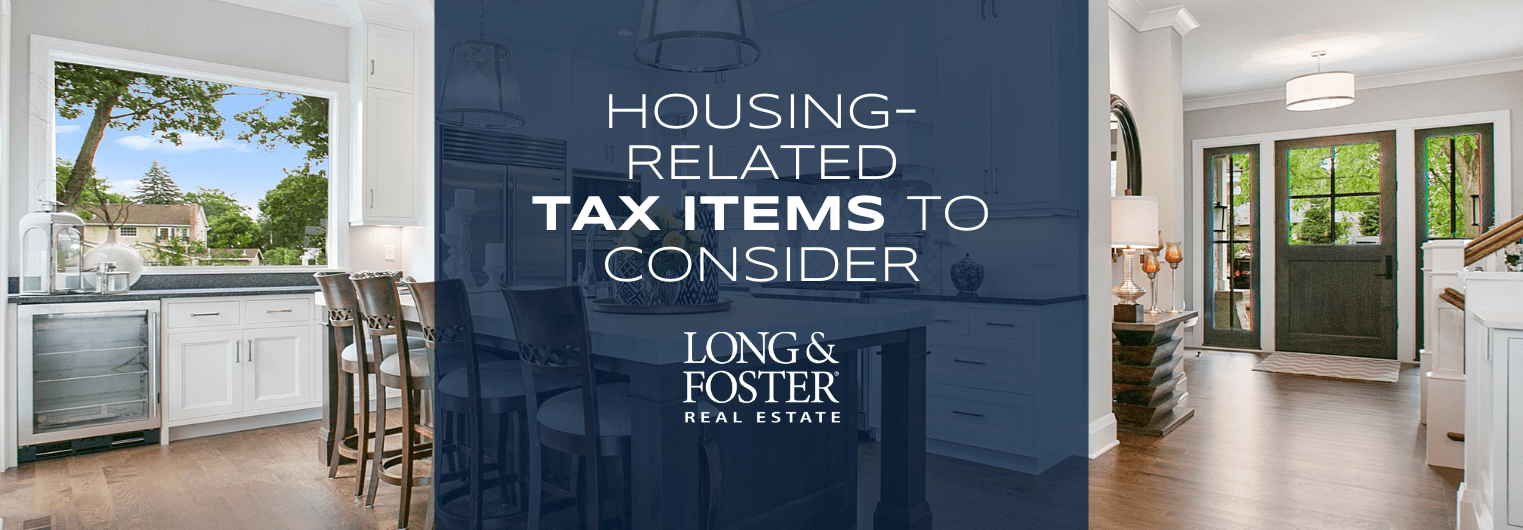 Housing-Related Tax Items to Consider