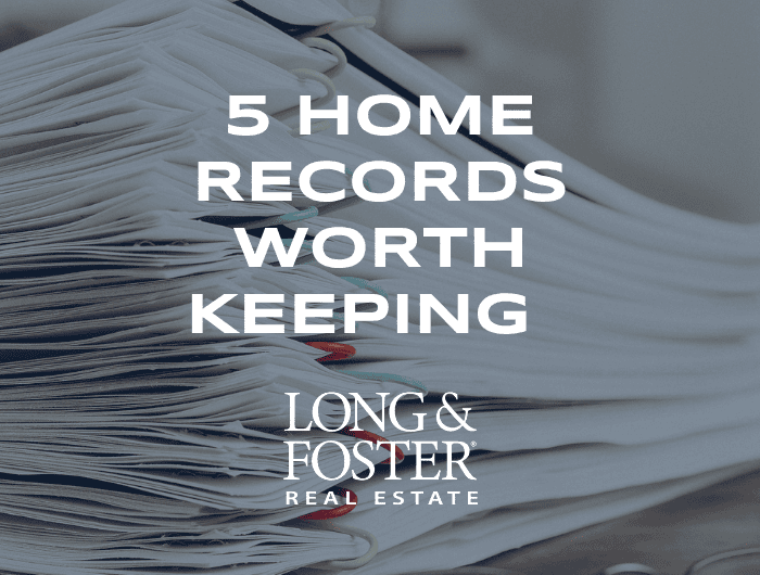 5 Home Records Worth Keeping