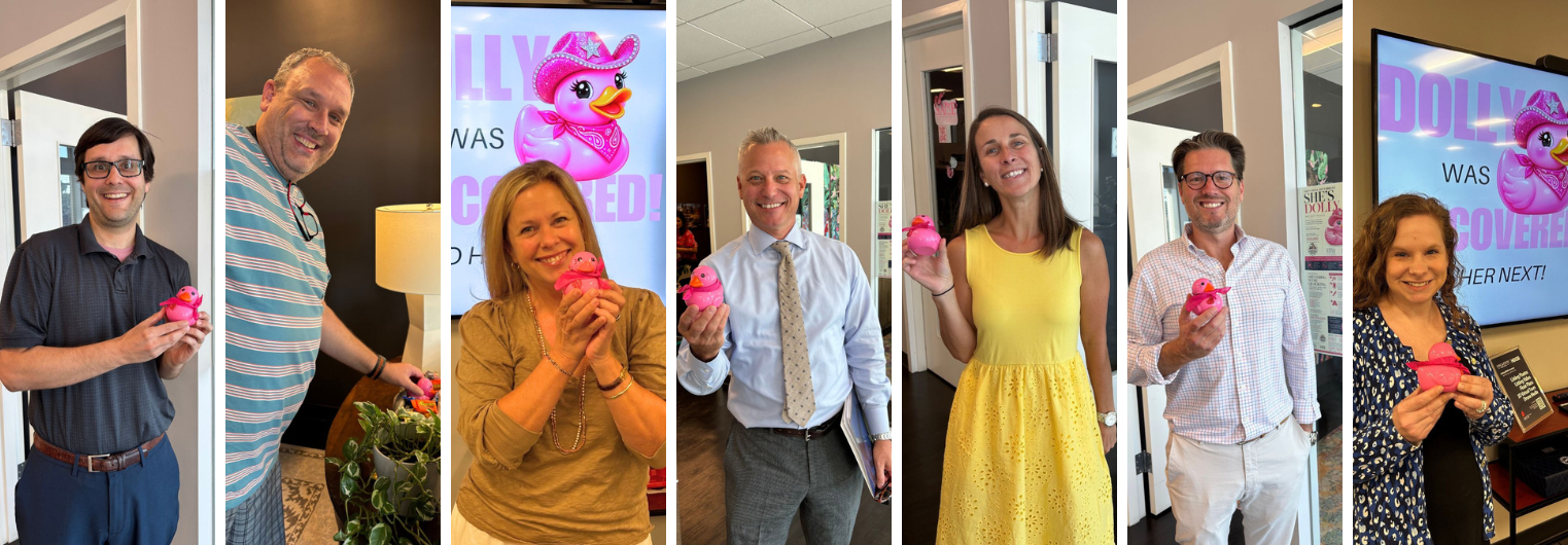 The Grove office is raising money for the Dolly Parton Imagination Library
